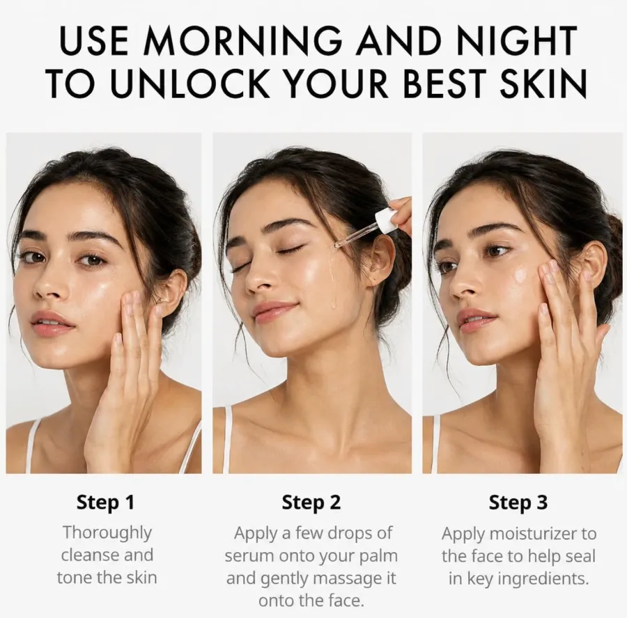 Advanced Multi Peptide Face Serum with Argireline, Matrixyl 3000, SNAP-8 & Ceramide Complex image 9