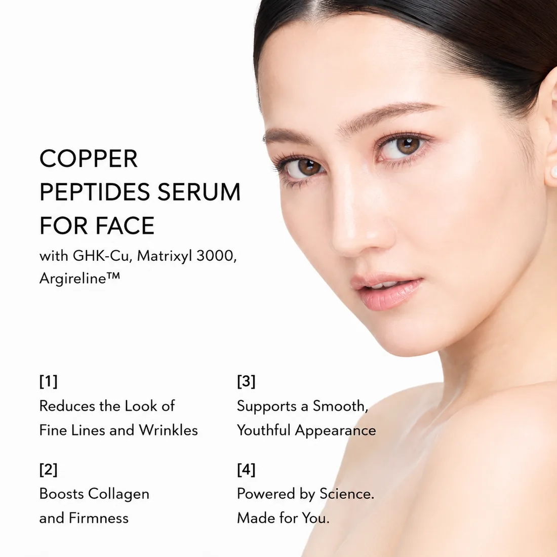 Copper Peptide Multi-Peptide Face Serum with GHK-Cu, Matrixyl 3000™ & Argireline® image 10