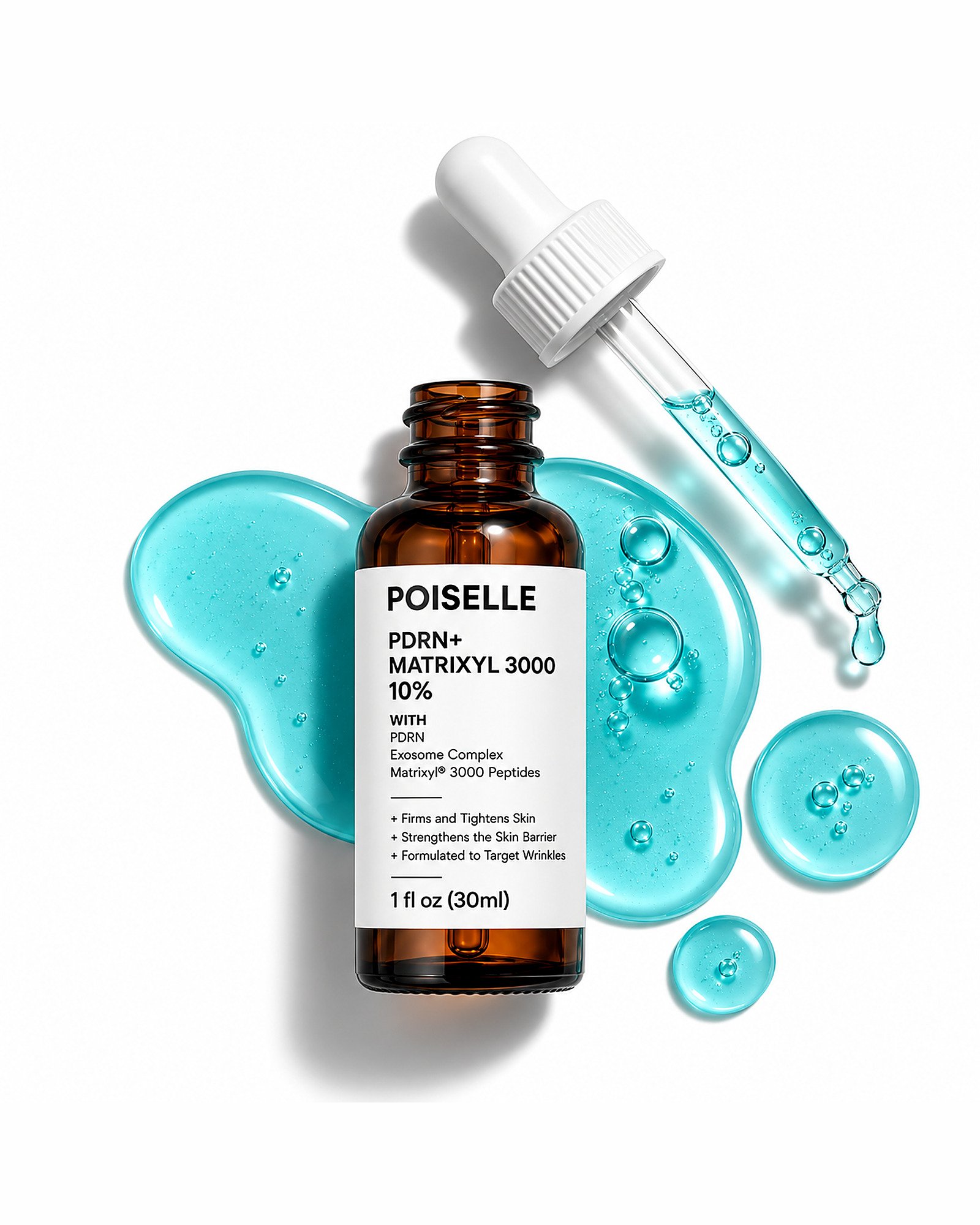 PDRN Serum with Salmon DNA: PDRN 5% + Matrixyl 3000 + Exosomes